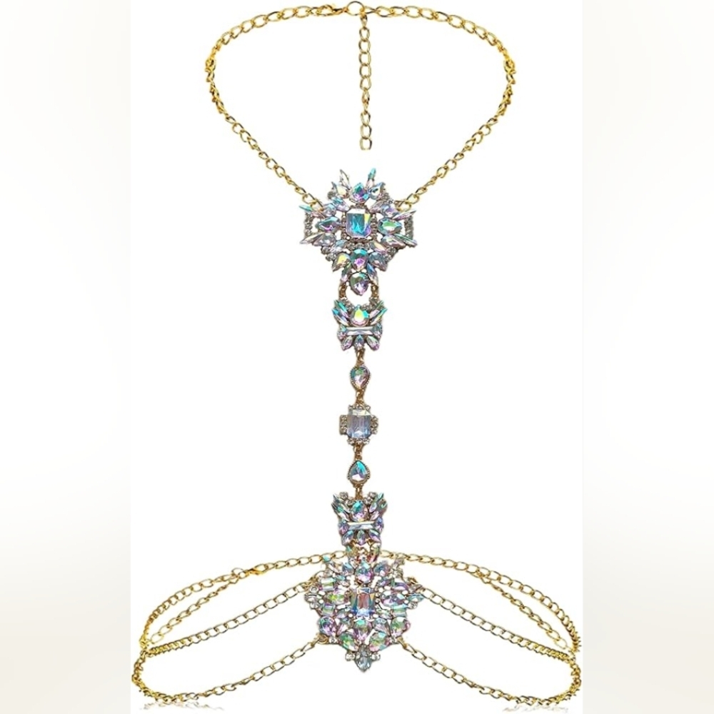 Elegant Gold and Silver Women's Necklace